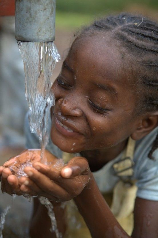 Clean water installation worksite.